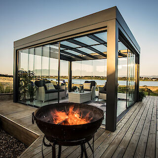 GANZGLAS-SCHIEBETÜREN