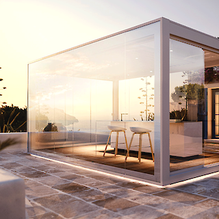 GANZGLAS-SCHIEBETÜREN