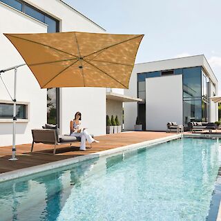 SONNENSCHIRME FÜR DEN PRIVATEN BEREICH