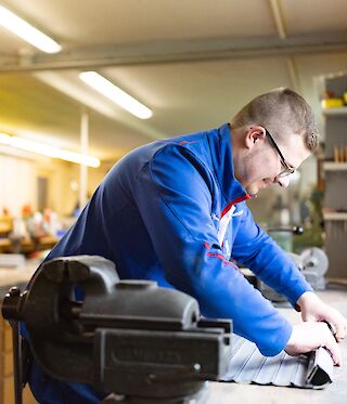 Mit Leidenschaft am Werk