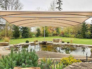 Markise oder Sonnensegel